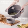 Pikkukuva 7 / 9: Titaani Kattila Kannella 30cm Berlinger Haus Bh-8103 Taupe Lumarko!