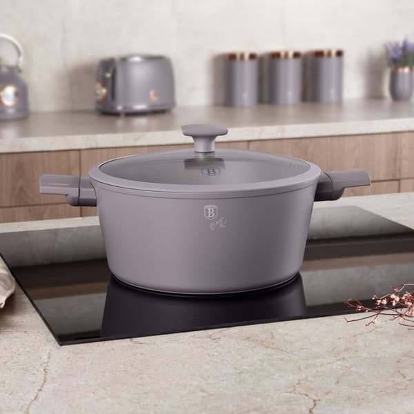 Titaani Kattila Kannella 30cm Berlinger Haus Bh-8103 Taupe Lumarko!