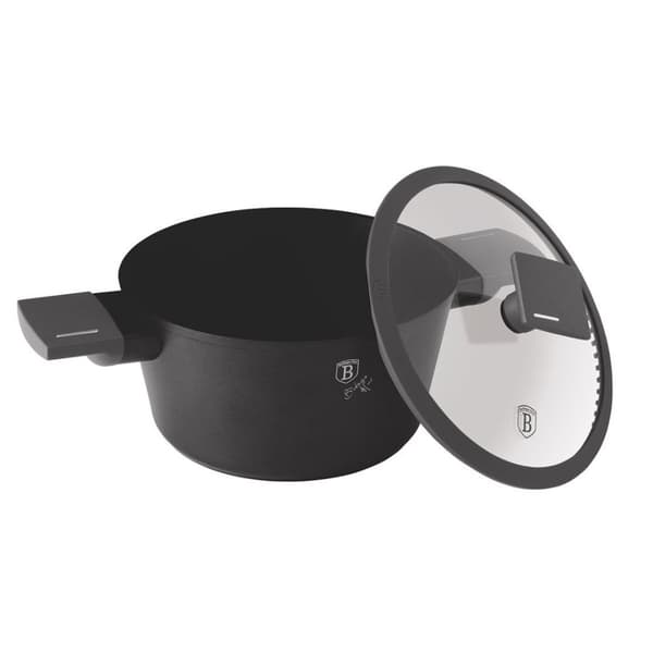 Titaani Kattila Kannella 20cm Berlinger Haus Bh-8130 Antrasiitti Lumarko!