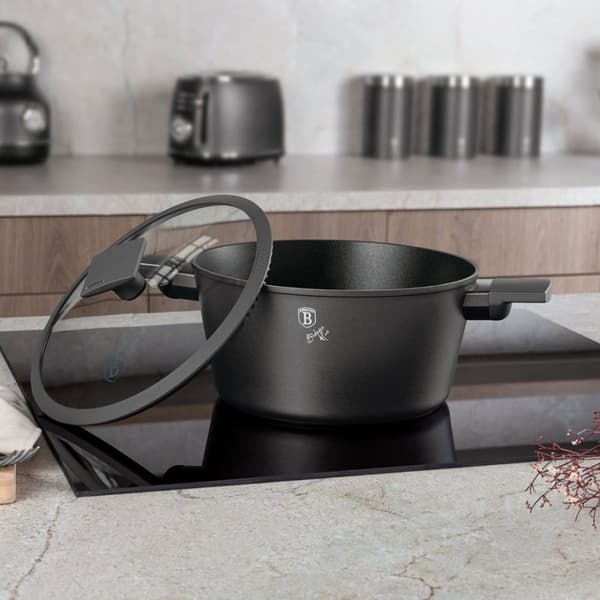 Titaani Kattila Kannella 20cm Berlinger Haus Bh-8130 Antrasiitti Lumarko!