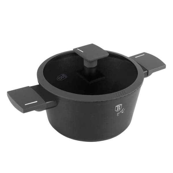 Titaani Kattila Kannella 20cm Berlinger Haus Bh-8130 Antrasiitti Lumarko!