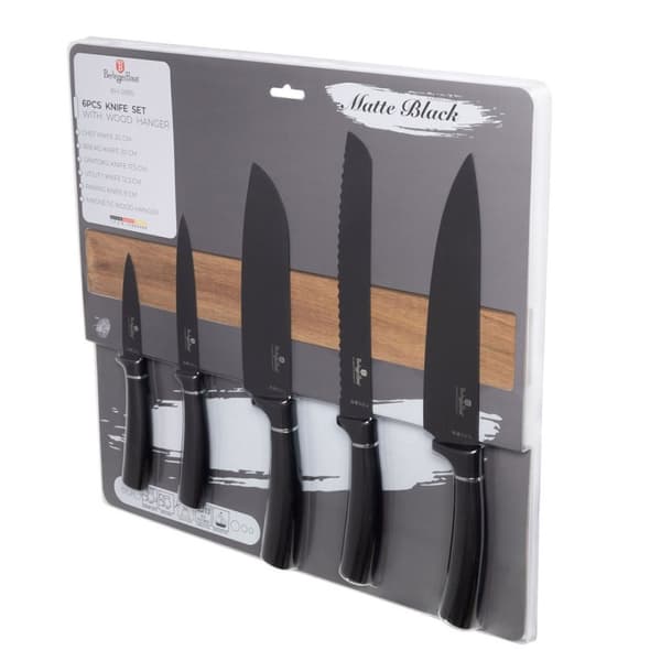 Sæt med 5 køkkenknive med klinge Berlinger Haus Bh-2885 Matsort Lumarko!