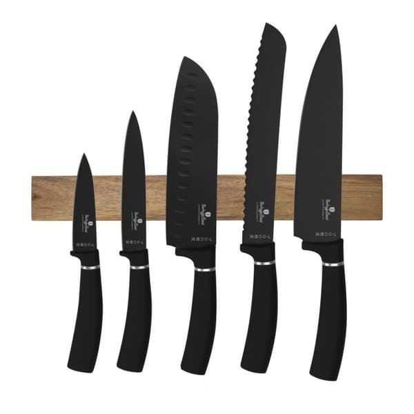 Sæt med 5 køkkenknive med klinge Berlinger Haus Bh-2885 Matsort Lumarko!