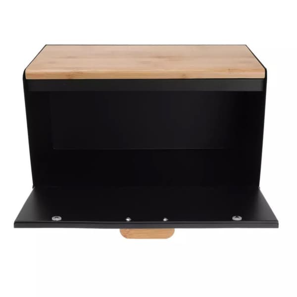 Klausberg Kb-7425 Dobbeltsidet Brødkasse Mat Sort Lumarko!