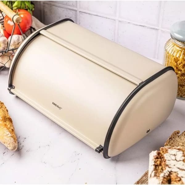 Kinghoff Kh-1754 Stålbrødspand Beige Lumarko!
