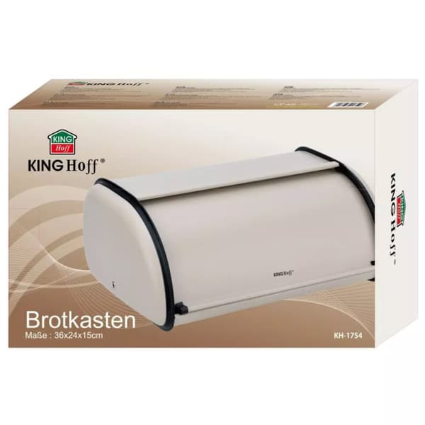 Kinghoff Kh-1754 Stålbrødspand Beige Lumarko!
