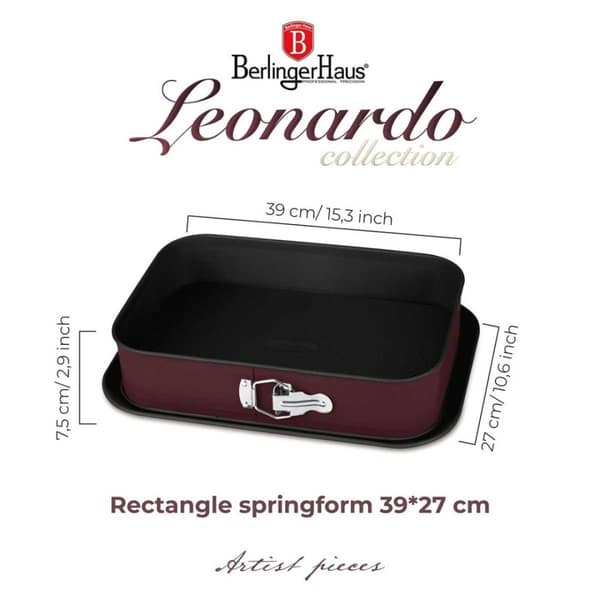 Titaniumform 39x27cm Berlinger Haus Bh-7941 Leonardo Lumarko!