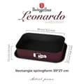 Miniatyrbillede 3 af 8: Titaniumform 39x27cm Berlinger Haus Bh-7941 Leonardo Lumarko!