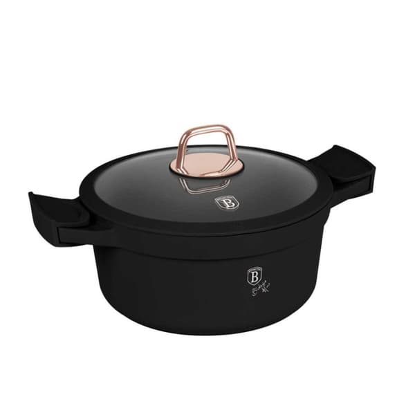 Titankruka 24cm Berlinger Haus Bh-1457 Svartrosa Lumarko!