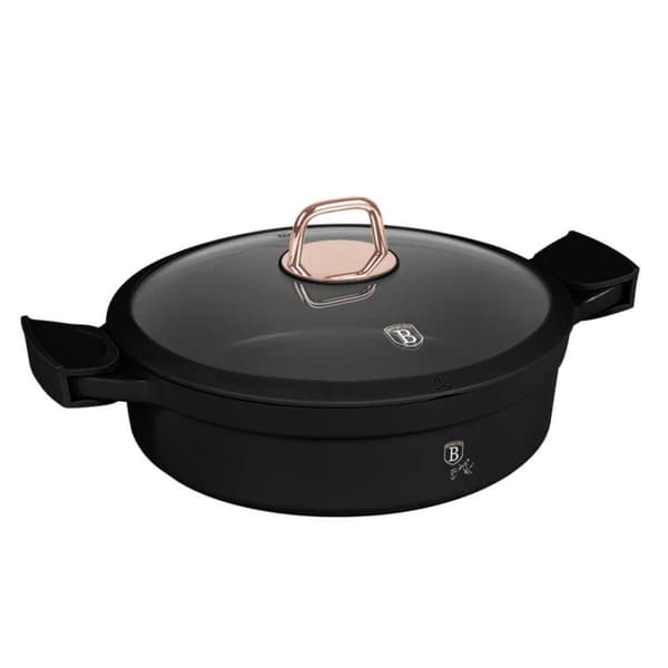 Titaniumpotte 28cm Berlinger Haus Bh-1455 Sort Rosa Lumarko!