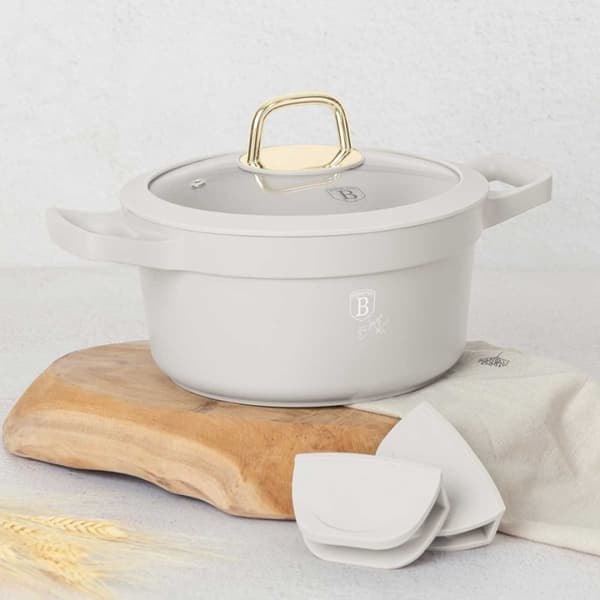 Titanium gryde med låg 20 cm Berlinger Haus Bh-7786 Sahara Lumarko!