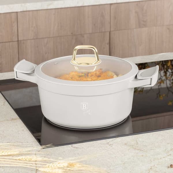 Titanium gryde med låg 24cm Berlinger Haus Bh-7787 Sahara Lumarko!