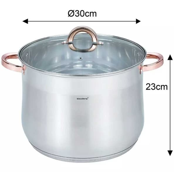 Klausberg Gastro Kattila Kannella 30cm 16l Kb-7796 Lumarko!