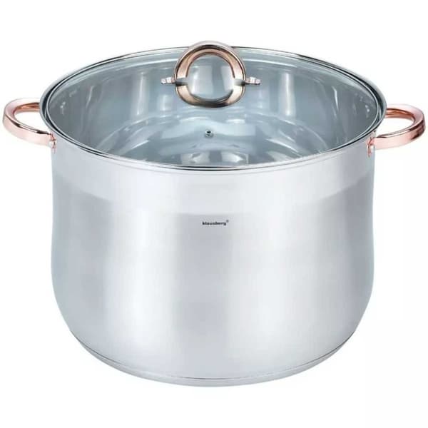 Klausberg Gastro Potte Med Låg 34cm 22,4l Kb-7798 Lumarko!
