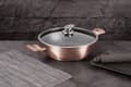 Miniatyrbillede 2 af 4: Granit Wok 30cm Berlinger Haus Bh-7100 Rosaguld Lumarko!