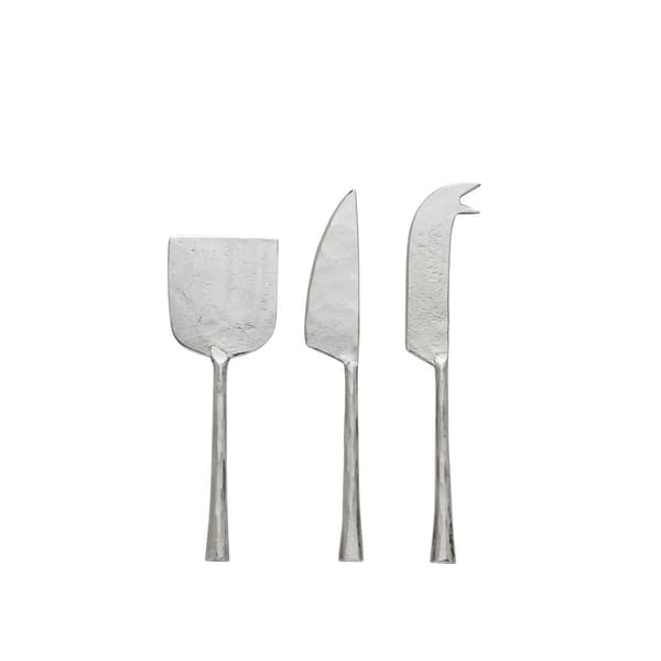 FURNLUX BESTICK DEMILLA SILVER 6CM (3 ST)