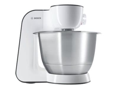 Bosch MUM54A00 matberedare 900 W 3,9 l Svart, Silver, Vit