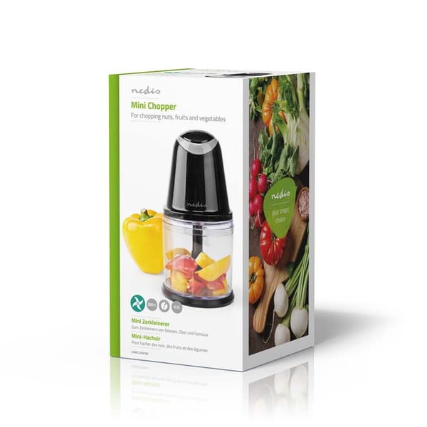 Nedis Mathakker | 260 W | 0.5 l | Plast | 2 Hastighetsinnstillinger | Sort