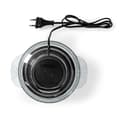 Miniatyrbilde 4 av 11: Nedis Mathakker | 500 W | 1 l | Glass | 1-girinnstilling | Sort / Sølv