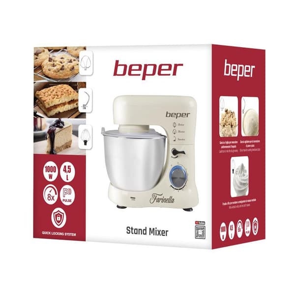 Bakmikser - 5,5 L - 1000 W