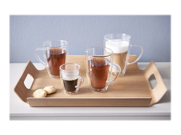 Bredemeijer Madera L - Serveringsbrett - Størrelse 44.5 x 33.5 cm - Høyde 4.5 cm - rektangulær