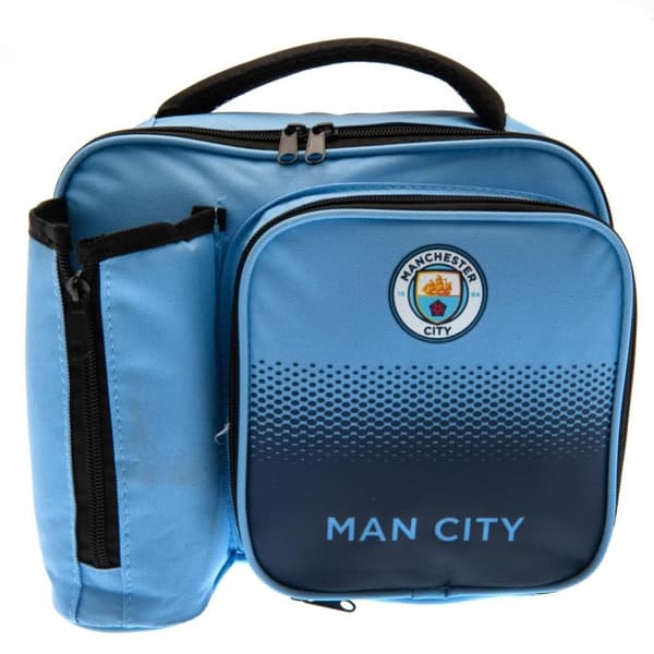 Manchester City FC Fade Lunch Bag Blue One Size