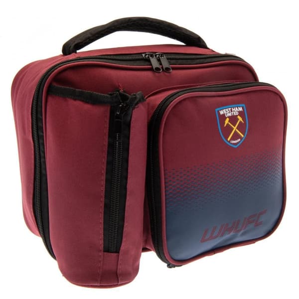 West Ham United FC Fade Lunch Bag Burgundy One Size
