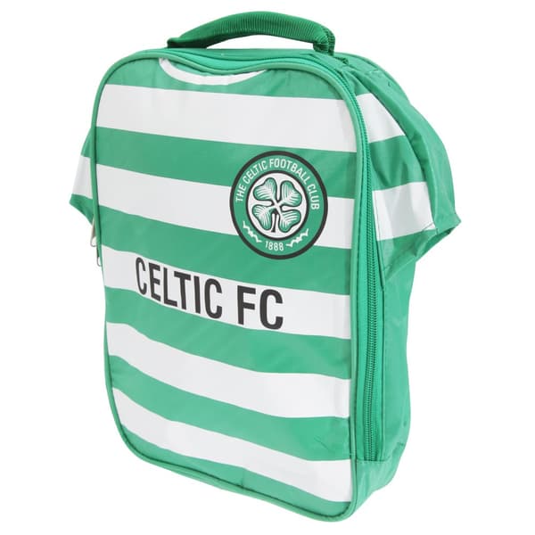 Celtic FC Official Insulated Football Shirt Lunch Bag/Cooler Green/White One Size