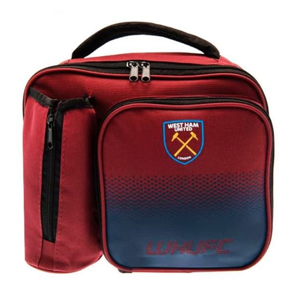 West Ham United FC Fade Lunch Bag Burgundy One Size