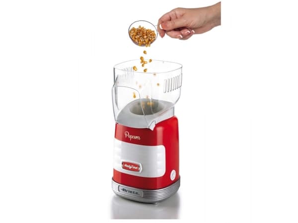 Ariete 2956/00, Rød, Sølv, Hvit, 2 min, 60 g, 1100 W, 185 mm, 140 mm