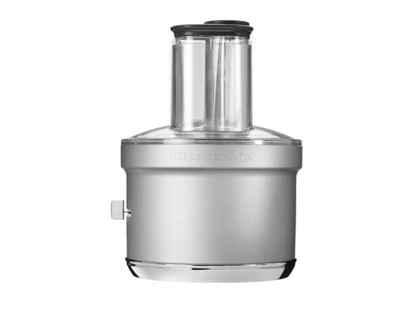 KitchenAid 5KSM2FPA - Foodprosessortilbehør - for stativmikser, for kjøkkenmaskin - sølv