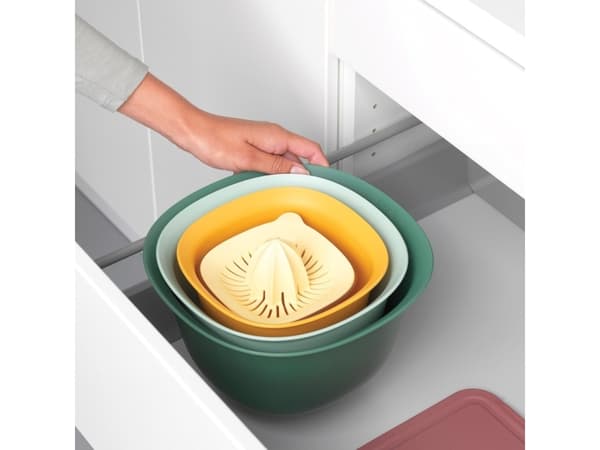 Brabantia Tasty+, Ställ, Blå, Grön, Gul, 3,2 l, 1,5 l, 2,4 l, Plast