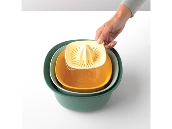 Brabantia Tasty+, Ställ, Blå, Grön, Gul, 3,2 l, 1,5 l, 2,4 l, Plast