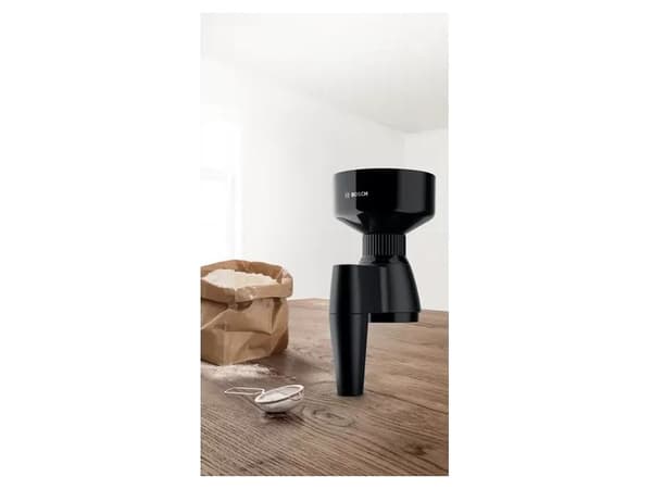 Bosch MUZ9GM1 - Kornkvarnstillsats - till mixerställ - för OptiMUM MUM9A66R00, MUM9AX5S00, MUM9D33S11, MUM9DT5S41, MUM9GX5S21, MUM9Y43S00, MUM9YX5S12