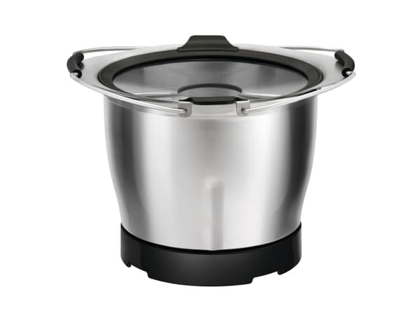 Moulinex XF38AE10, Bolle, 0,8 l, Sort, Rustfritt stål, Glass, Metall, Silikon, i-Companion, Companion, Companion XL HF805, Companion XL HF806, 180 mm