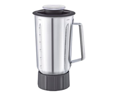 Moulinex XF636DB1, Tehosekoittimen kannu, Musta, Satiini teräs, Ruostumaton teräs, 5 L, QA40, QB40, QA50, QB50, QA51, QA53, QA60, QB60, QA70, QA60