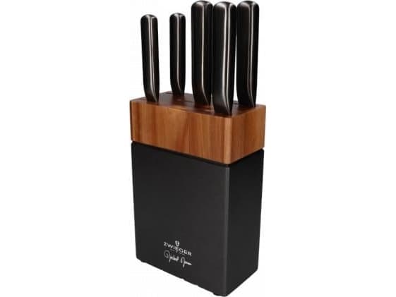 Zwieger Darque 5 kniver i akasieblokk