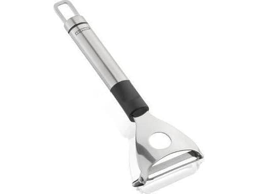 Leifheit 03158, Grønnsaker, Y skreller, Rustfritt stål, Sort, Rustfritt stål, Plast, Rustfritt stål, Hengeløkke
