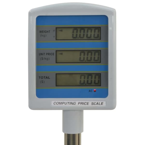 vidaXL Elektronisk paketvåg med LCD 30 kg