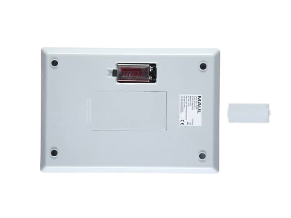 MAUL 1679182, Elektronisk köksvåg, 10 kg, Plast, Rostfritt stål, Rostfritt stål, Bänkdiskmaskin, Rektangel