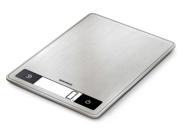 Soehnle Page Profi 200, Elektronisk köksvåg, 15 kg, 1 g, Rostfritt stål, Rostfritt stål, Glas