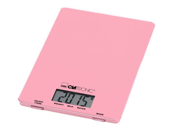 Clatronic KW 3626 - Kjøkkenvekt - rosa
