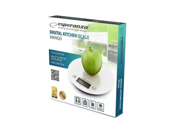 Esperanza MANGO - Köksvåg - vit