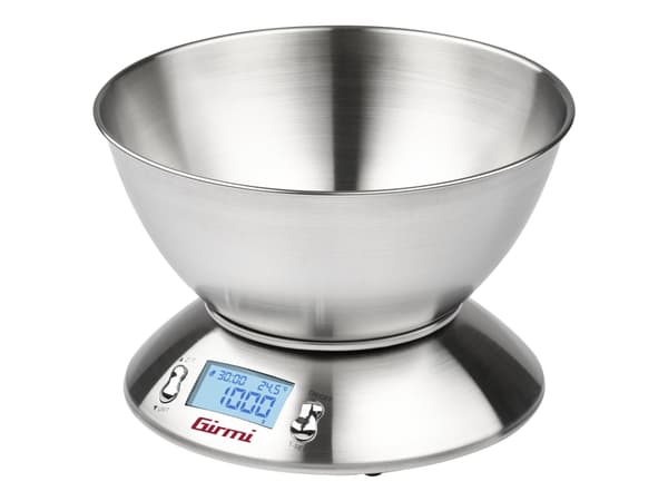 Girmi PS85, Sähkökeittiövaaka, 5 kg, 1 g, Ruostumaton teräs, Ruostumaton teräs, Ruostumaton teräs