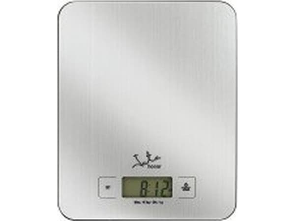 JATA 719, Elektronisk kjøkkenvekt, 15 kg, 1 g, Flerfarget, Rustfritt stål, Rektangel