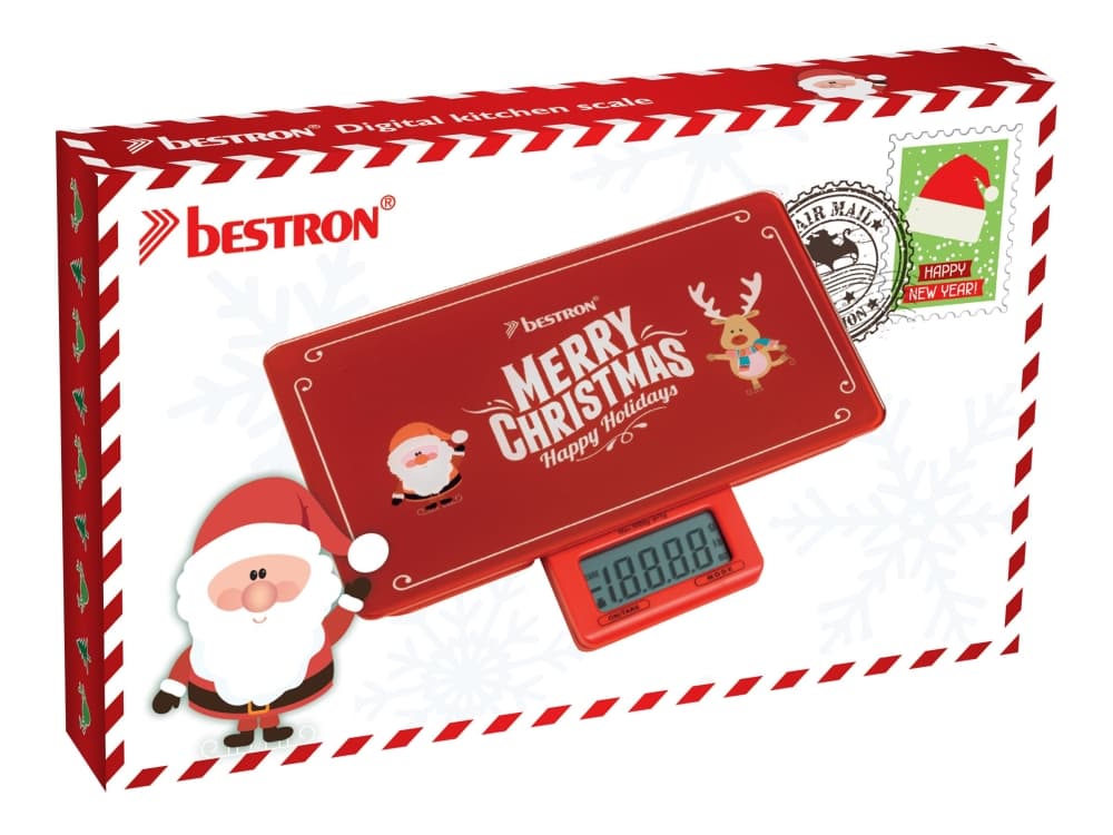 Bestron EASY KITCHEN AKS300C Merry Christmas - Köksvåg
