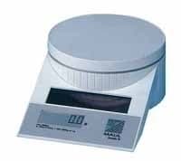 MAUL Solar Letter Scales MAULtronic S 2000 g, LCD, Hvit, 196 x 130 x 65 mm