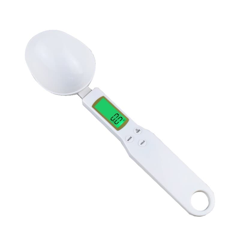 Digital skjevekt 0,1 g / 500 g - Hvit