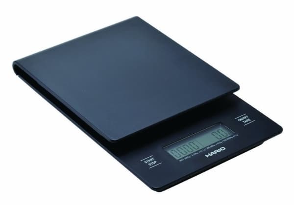 Hario V60, 0,1 g, Sort, Akrylonitril-butadien-styren (ABS), Benkeplate, Rektangel, Berøringskontroll