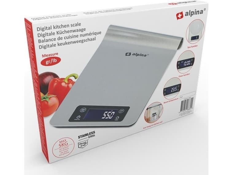 Alpina Alpina kitchen scales - electronic kitchen scales up to 5 kg